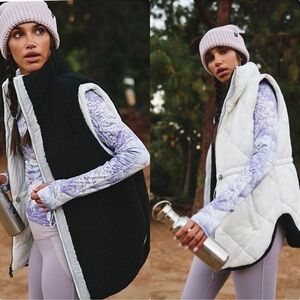 Free People Venture On Reversible Puffer Vest